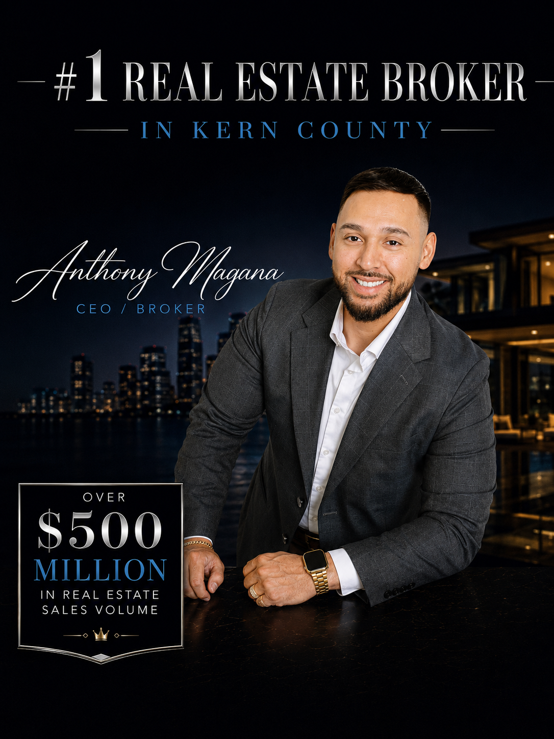 Anthony Magana, Broker and CEO
